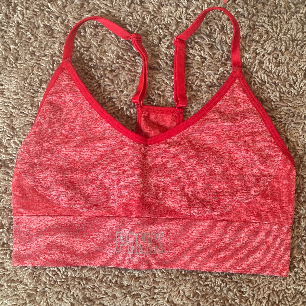 Pink bra